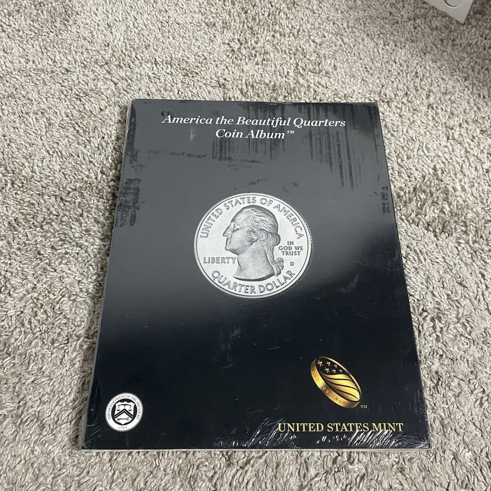 2-America The Beautiful Quarters U.S. Mint Coin 2010 Album Only * No Coins